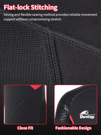 Owntop 3mm-es férfi neoprén shorty búvárruha, UPF50+, XXL 4