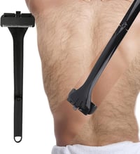 Összecsukható 45,5 cm-es férfi hátszőrtelenítő, nedves és száraz borotváláshoz 1