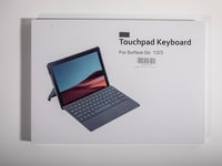 MoKo Bluetooth Billentyűzet Tok Surface Go 4/3/2/2018 Modellekhez, 7 Színű LED Háttérvilágítás, Érintőpaddal, Újratölthető Akkumulátor, Feke 10