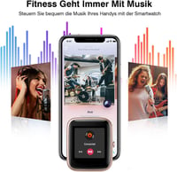 Okosóra Fitnesz Tracker: 1.3" HD Érintőkijelző, Pulzusmérő, IP68 Vízálló, Rózsaszín 7