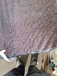 EHEYCIGA ortopédikus kutyaágy nagy kutyáknak XL, mosható, barna, 112x81x9 cm — 10 cm-es lyuk a termék alján (állapot: lásd a 2. képet) 3