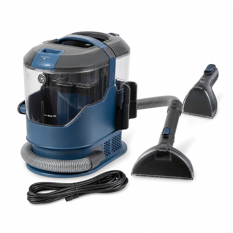Aspirator cu spălare Vacmaster SCA0801, 800 W, pentru covoare și tapițerie, aspirare umedă-uscată — Fără detergent (stare: vezi a 2-a imagine)