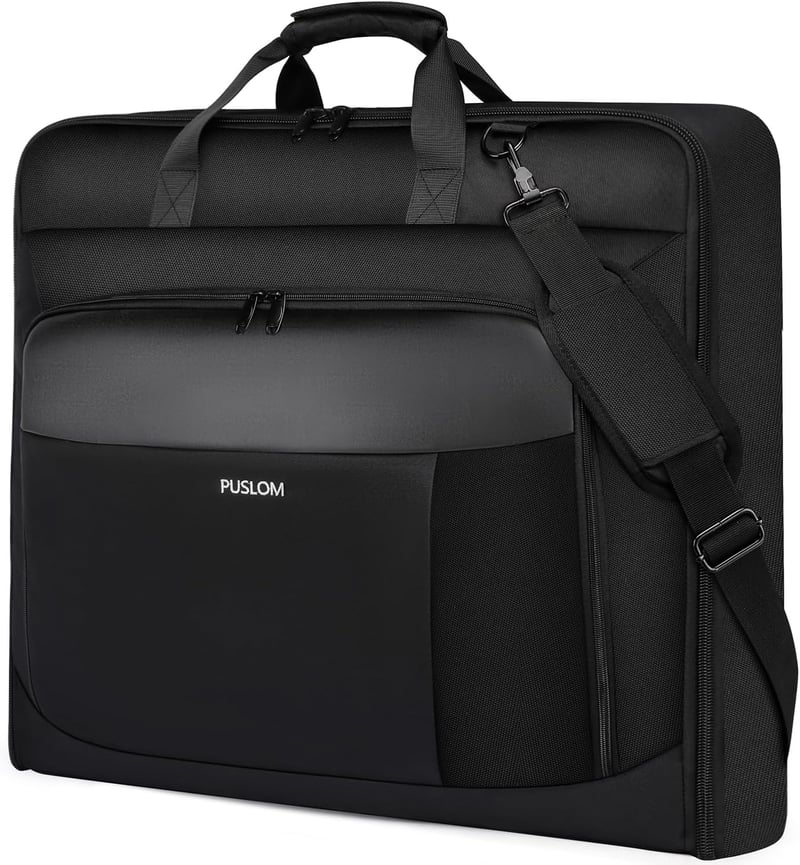 Samsonite XXL Öltönytáska Laptoptartóval - Fekete, 3 Öltönyhöz, 40"