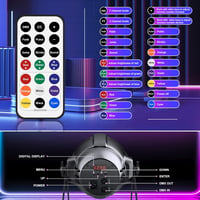 BETOPPER 160W RGB LED Par Lámpa - DMX Vezérelhető Diszkó Fény Távirányítóval - Stroboszkóp Színpadi Effekt Klubokhoz, Bulikhoz, Esküvőkre 3