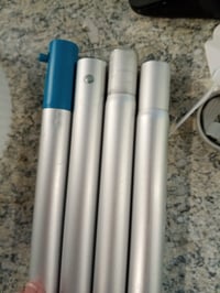 Aspirator de piscină Bestway AquaPristine cu 2 capete de curățare și mâner, pentru piscine de 457 cm, funcționare cu pompă, stare uzată 6