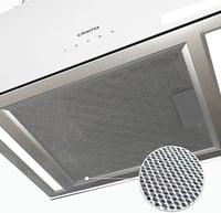 CIARRA CBCS4850 A+++ Sziget Páraelszívó 48 cm 700 m³/h WiFi Vezérléssel, 4 Fokozatú, LED Világítással, Szénszűrős, Rozsdamentes Acél 4