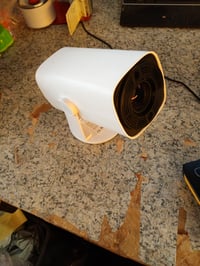 SOOMFON mini projektor 1080P Bluetooth s autofokusom, prijenosni, bijeli — — neispravan, za dijelove: ne uključuje se (stanje: vidi 2. sliku) 2
