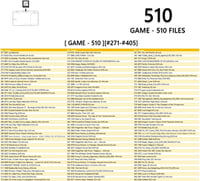 Nintendo DS 510 az 1-ben játékgyűjtemény - Kompatibilis minden DS modellel 5