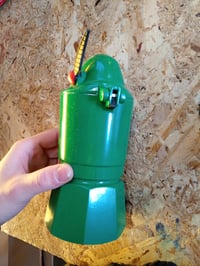 Cafetieră Moka Bialetti Alpina 3 cești 130 ml Verde — defectă, funcționează parțial: mâner rupt (stare: vezi a 2-a imagine) 3