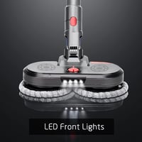 DrRobor Elektromos Felmosó Adapter Dyson V15 V11 V10 V8 V7 Porszívókhoz - Beépített Víztartállyal, LED Világítással, Mosható Fejjel 4