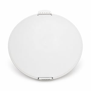 Recipient rotund pentru tort Emsa Prep&Bake, 34 cm, mâner pentru transport, feliator, transparent și roz, K3268434