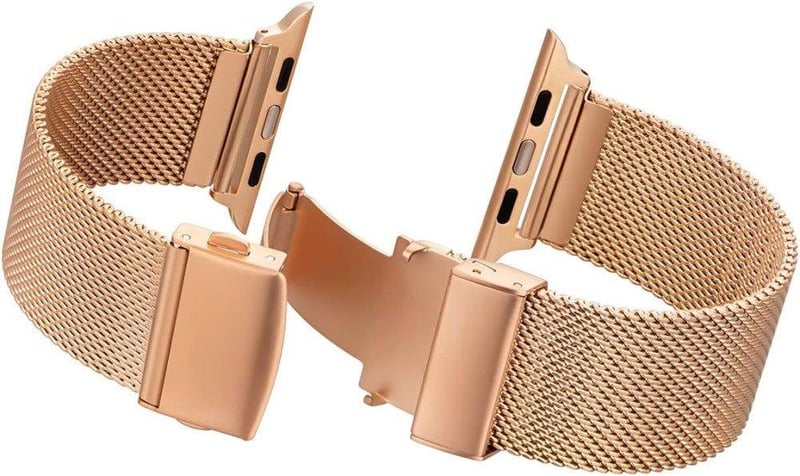 Apple Watch 42mm Arany Állítható Acél Szíj