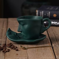 Baci Milano fekete kávéscsésze szett pároknak, 290ml - Egyedi ajándék évfordulóra 1