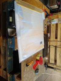 Panou LED M Ledme LM5315 60x60 cm, 42W, alb neutru 4500K, 4200 lumeni, încastrabil — carcasă posterioară îndoită (stare: vezi a 2-a poză) 2