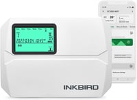 Inkbird IIC-800-WIFI Öntözésvezérlő, 8 Zónás Programozható Öntözőrendszer, Időjárásálló Burkolattal, Esőérzékelő Funkcióval és Szezonális Be 1