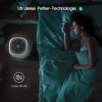 Afloia 2in1 H13-HEPA légtisztító és párátlanító - allergia, füst, szag ellen (fehér) 6