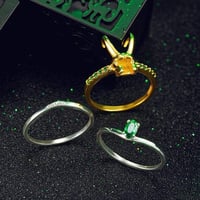 Loki Arany Karika Fülbevaló Szett - Halloween Jelmez Kiegészítő 5