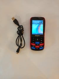 Mobilný telefón Energizer E284S 4G Dual SIM, neblokovaný, s fyzickou klávesnicou, 2000 mAh, 2,8" displej, čierno-červený – používaný 2