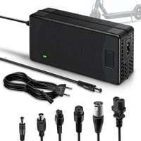 ZIMAOER Univerzális Elektromos Roller Töltő 48V 54.6V 2A - 6 Csatlakozóval E-Roller, E-Bike és Hoverboard Akkumulátorokhoz - EU Adapter 1