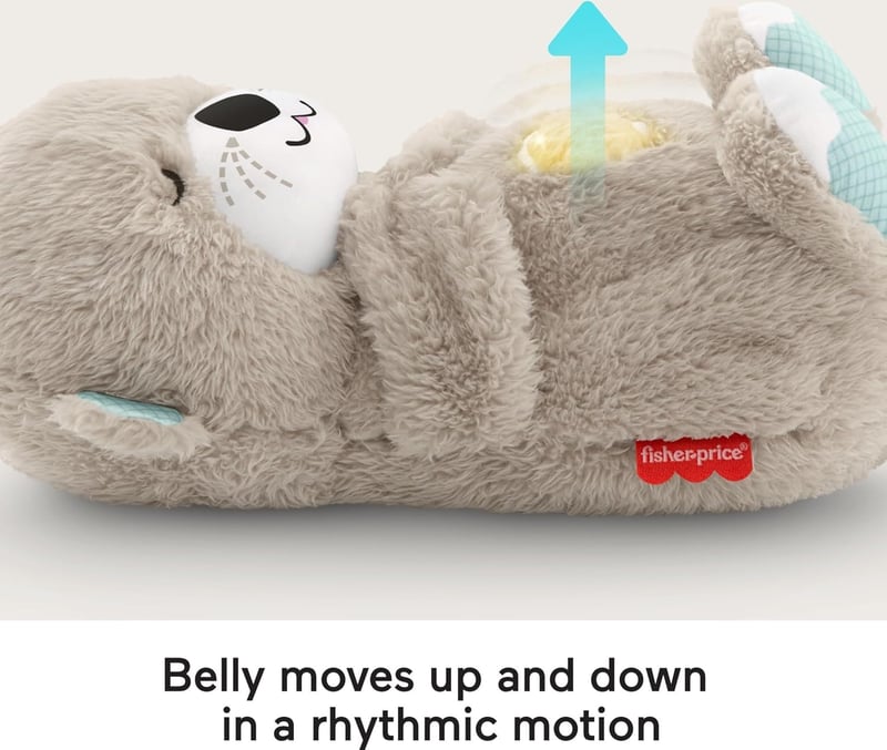 Fisher-Price Álomzene Plüssdoboz - Megnyugtató Zenével és Ritmikus Mozgással Rendelkező Babajáték Születéstől Kezdve