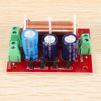 Gokelomg 400W Hangszóró Frekvenciaváltó - 2-Utas Alacsony Frekvenciás Szűrő 4-16 Ohm Hangszórókhoz, Audiorendszerekhez 6