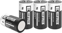 EEMB D típusú 3,6V nagy kapacitású lítium elem CNC gépekhez, 4 db 1