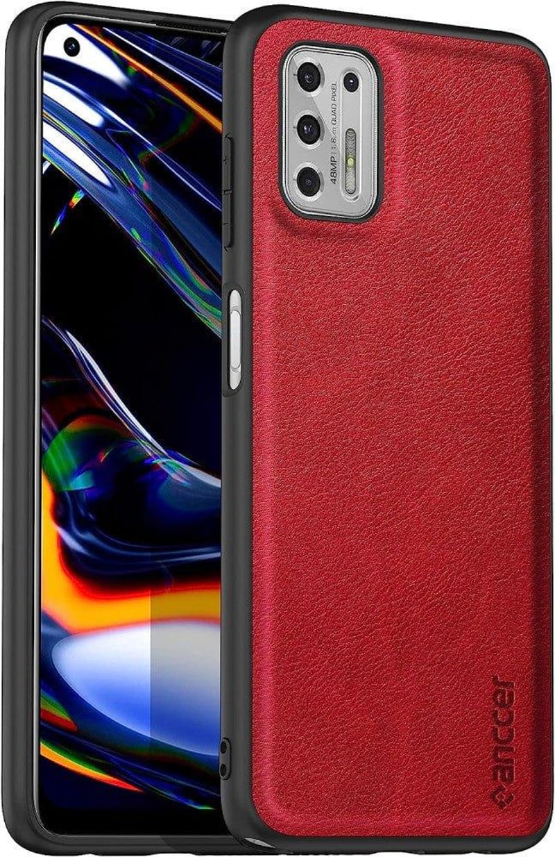 Motorola G Stylus 2021 Ultravékony Piros TPU Tok - Elegáns Védelem