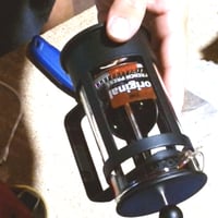 Kávovar Bodum Kenya French Press 350 ml, 3 šálky, čierny, manuálna príprava kávy — vnútro nesie známky používania (stav: pozri 2. obrázok) 4