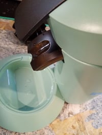 Aparat za kavu na jastučiće Philips Senseo Original Plus CSA210/80, zelene boje, priprema dvije šalice istovremeno, rabljeno stanje 10