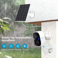 G-Homa Kültéri WiFi Biztonsági Kamera Napelemes Töltéssel - Vezeték Nélküli, 1440p Felbontás, Mozgásérzékelő, Kétirányú Hang, IP65 Vízálló,  7