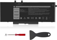 ASUNCELL 15.2V/68Wh Laptop Akkumulátor Dell Latitude 5401 5411 5501 5511 és Precision 3541 3551 Sorozathoz - 4 Cellás Li-ion Csereakku 1