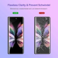 Samsung Galaxy Z Fold 4 5G ujjlenyomatmentes képernyő- és hátlapvédő fólia, 2 db 6