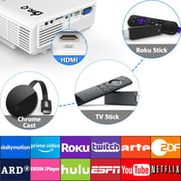 LumaPro 7500L Hordozható HD Mini Projektor - HDMI, USB, Okostelefon Kompatibilis 4