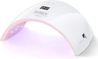 SUNUV LED UV Körömszárító Lámpa - 30/60mp Időzítő, Infra Szenzor, LCD Kijelző, Gél Körmökhöz 1