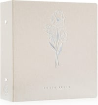 Lanpn Beige Vászon Fotóalbum 600 db 10x15 cm-es Képhez, Álló és Fekvő Formátumhoz 1