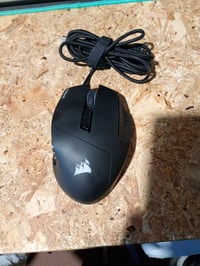 Corsair Scimitar RGB Elite Vezetékes MOBA/MMO Gaming — hibás, részben működik: beállításmentési és szoftverhiba (állapot: lásd a 2. képet) 2