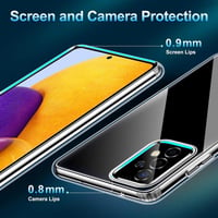 Samsung Galaxy A72 5G Vékony Átlátszó Szilikon Tok - Karcálló Védelem 5