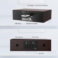 LONPOO LP-816 Kompakt HiFi Rendszer 40W RMS, CD Lejátszóval, FM Rádióval, Bluetooth-szal, Fa Hangszóróházzal, Mély Basszussal

AI: I've crea 4