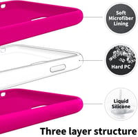 iPhone 11 Prémium Sárkánygyümölcs Színű Szilikon Tok Kameravédelemmel 3