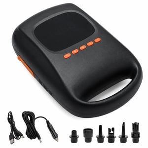 Technaxx TX-266 električna akumulatorska SUP pumpa 20 PSI, 7500 mAh, 6 — neispravna, za dijelove: Ne uključuje se (stanje: vidi 2. sliku)
