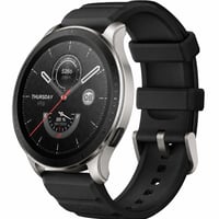 Inteligentné hodinky Amazfit GTR 4 v čiernej farbe, s čiernym remienkom — chybné, na náhradné diely: Otočná korunka nefunguje (stav: pozri 2. obrázok) 1