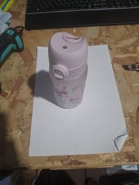 ion8 Gyerek Kulacs 350 ml Unikornisos Rózsaszín, Szivárgásmentes, BPA-mentes, Mosogatógépben Mosható — használt (állapot: lásd a 2. képet) 2