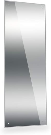 Dripex Keret Nélküli Fürdőszobai Tükör 120x45 cm - Polírozott Szélű Fali Tükör Előfúrt Lyukakkal Hálószobába, Nappaliba 4