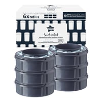 Tommee Tippee Utántöltő Kazetták Twist & Click Pelenkakuka Rendszerhez - Antibakteriális Greenfilm, 6 db Csomag 1
