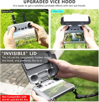 DJI Mini 4 Pro RC 2 Napellenző és Joystick Védő Szett 2