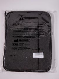 iPad Air M2 11" MoKo Tablet Tok - Fekete-Szürke Poliészter Védőtok Rekeszekkel 8