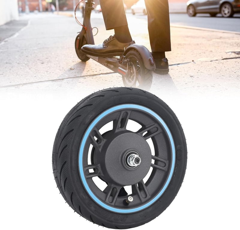 BuyWeek Defektbiztos Első Kerék MAX G30D Elektromos Rollerhez - Vákuum Gumiabroncs Csúszásgátló Felülettel, Nagy Teherbírású Cserekerék