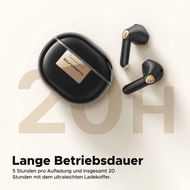 SoundPEATS Air3 Deluxe HS LDAC Hi-Res Bluetooth fülhallgató, ENC mikrofon, 20 órás üzemidő