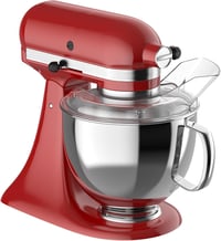 KitchenAid robotgéphez kiöntésvédő fedél, 4,5-5 literes keverőtálhoz, átlátszó 2