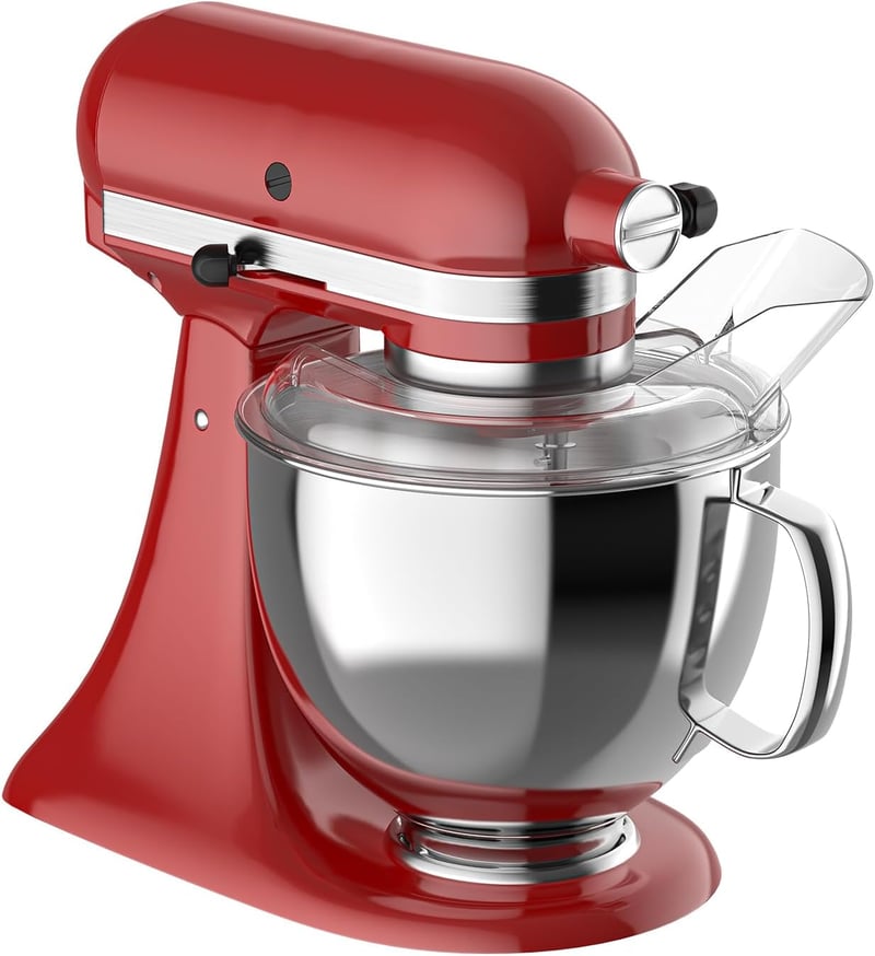 KitchenAid robotgéphez kiöntésvédő fedél, 4,5-5 literes keverőtálhoz, átlátszó